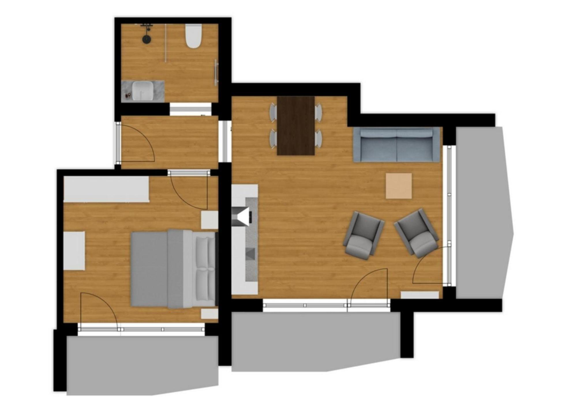 Herzblut Wohlfuehl Appartements Oetz Rum bild